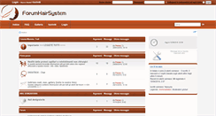 Desktop Screenshot of forumhair.com