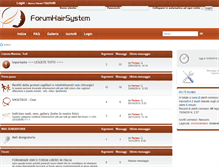 Tablet Screenshot of forumhair.com